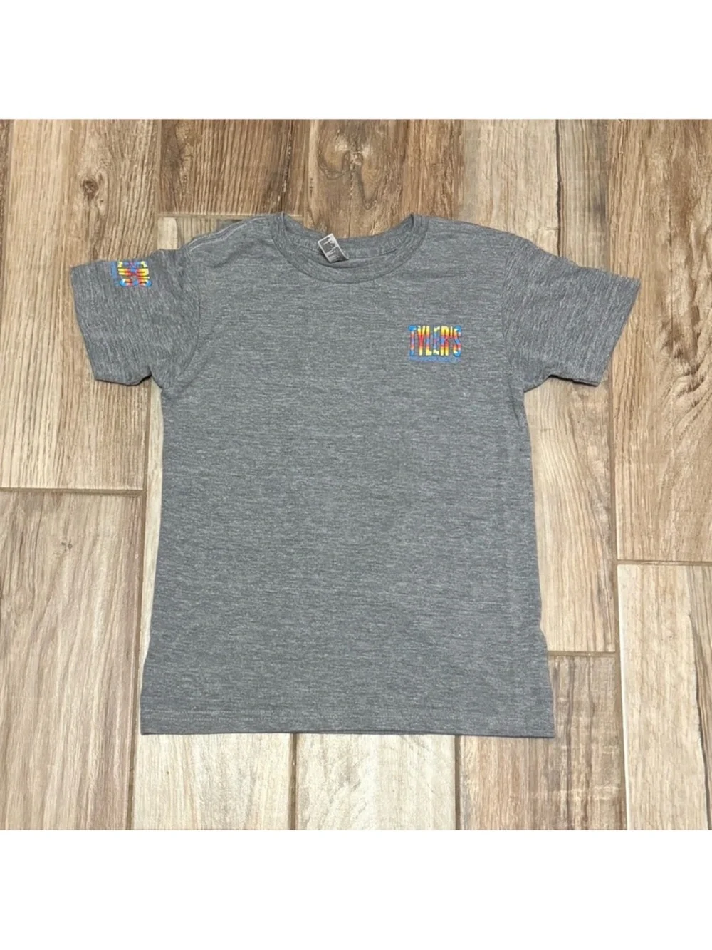 Tylers Aztec Print Grey Short Sleeve Tee